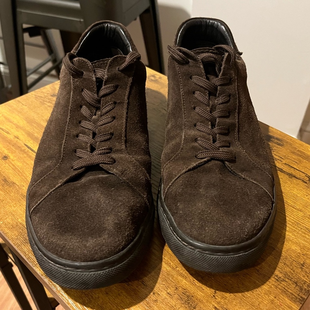 Suede Leather Sneakers